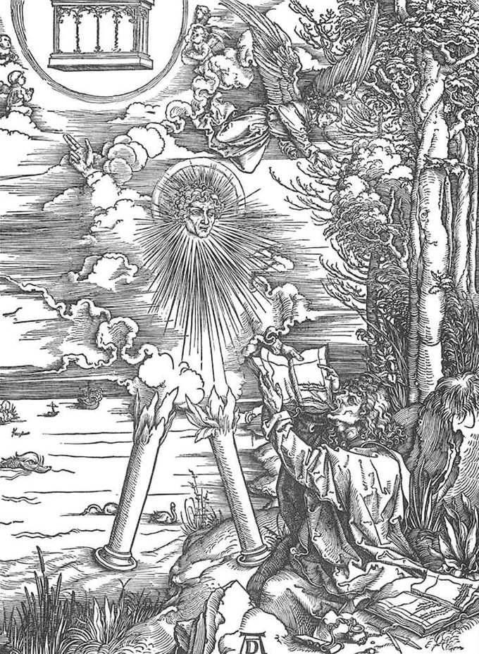 Uit 'Apocalypse' van Albrecht Dürer