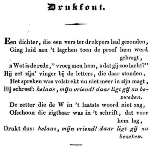 Johannes Kortjanse, Kleine gedichten van Jaskeronti, Vijfde afdeeling (1843)