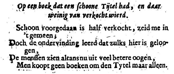 Gemengelde Parnas-loof (Amsterdam, Willem de Coup, 1693, p 216)